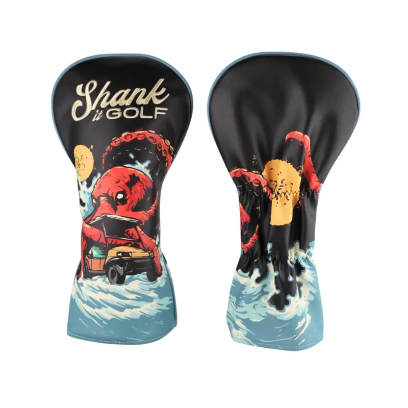 Kraken-Themed Golf Driver Headcover – Bold Sea Monster Design 1