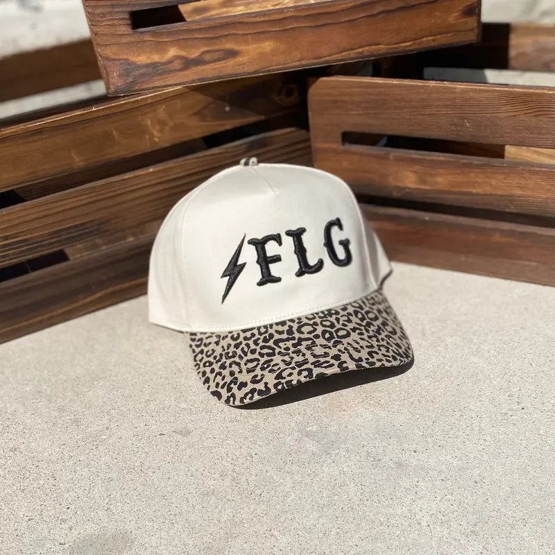 Leopard Print David & Young Women’S Adjustable Hat 1