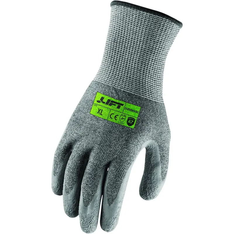 Lift Carbonwire A7 Latex-Crinkle Work Gloves 1