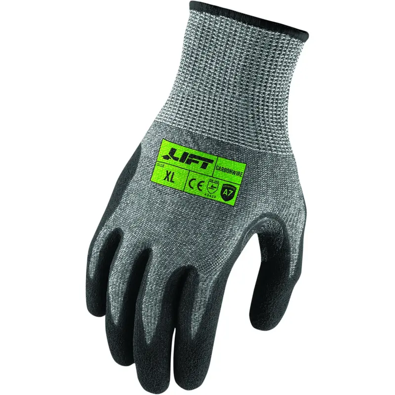 Lift Carbonwire A7 Nitrile Microfoam Gloves 1