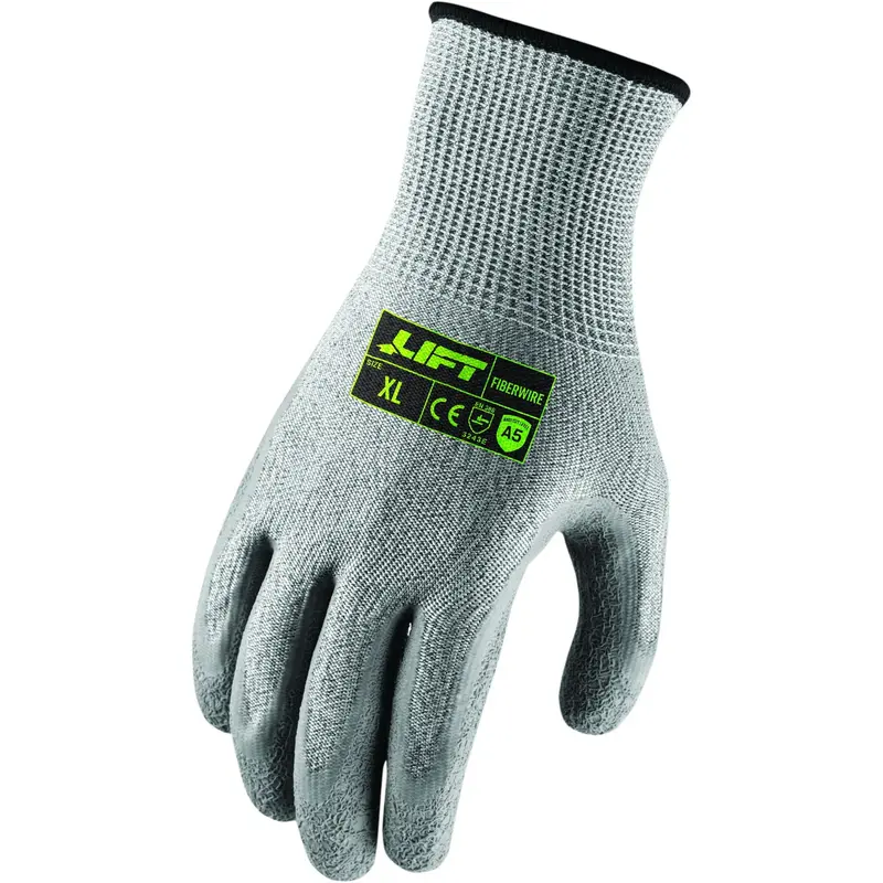 Lift Fiberwire A5 Crinkle Latex-Coated Work Glove 1