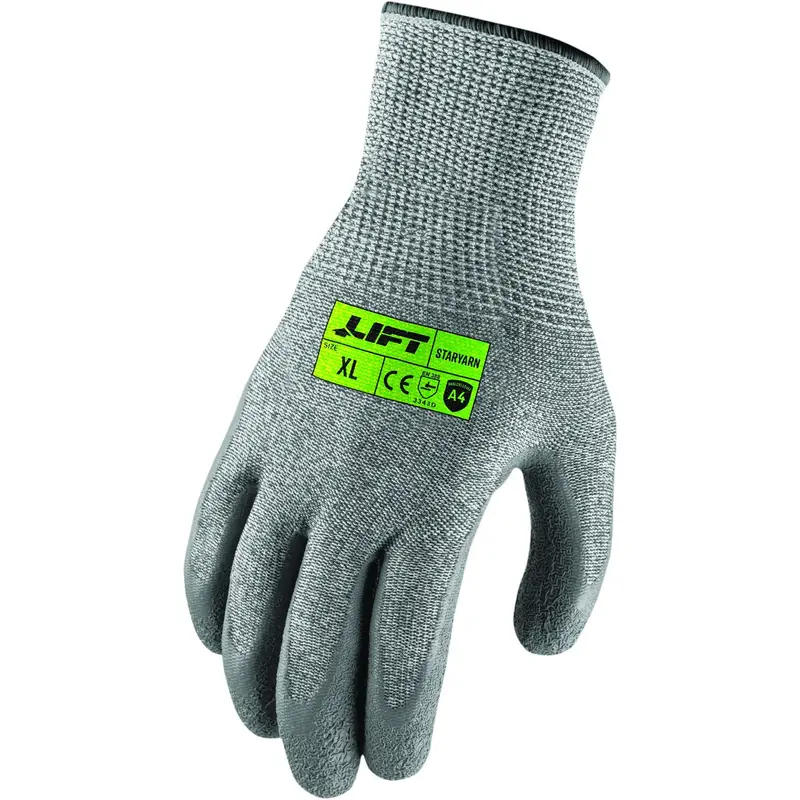 Lift Staryarn A4 Crinkle Latex Work Gloves 1