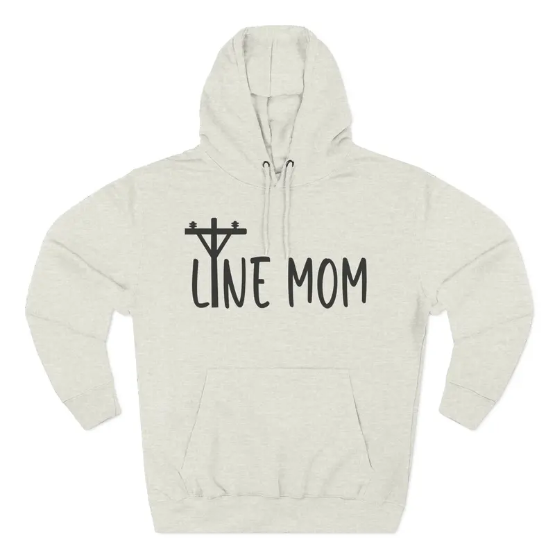 Line Mom Support Hoodie