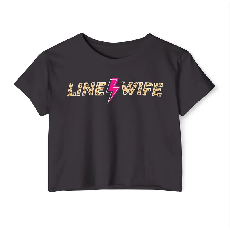 Line Wife Cheetah Crop Top 2