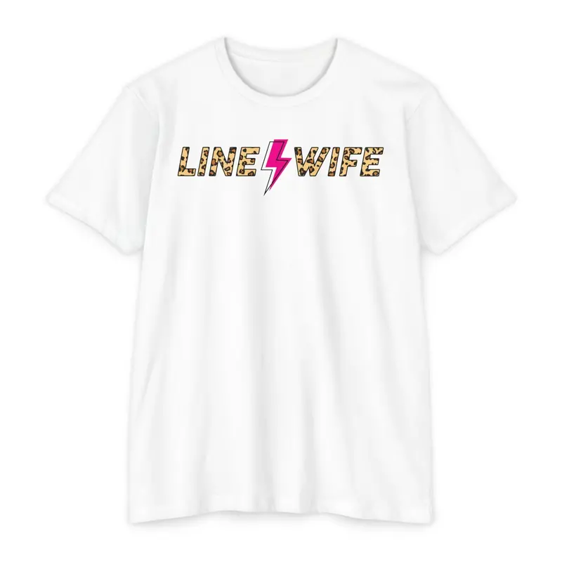 Line Wife Cheetah Graphic Tee 3
