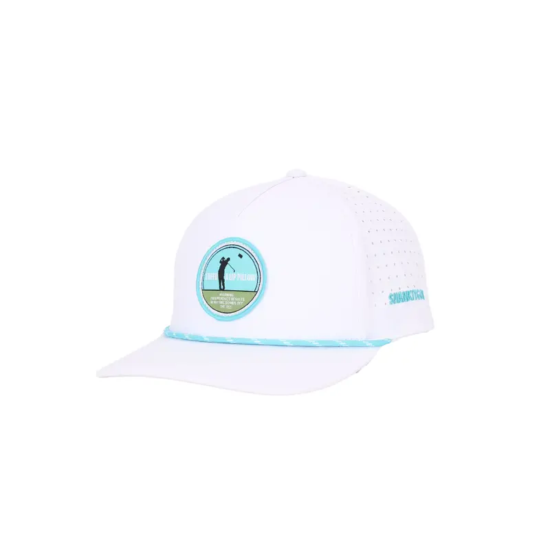 Lip Pillow Embroidered Circle-Patch Cap 1