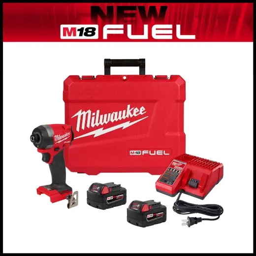 M18 Fuel 1/4" Hex Impact Driver – Complete Kit 1