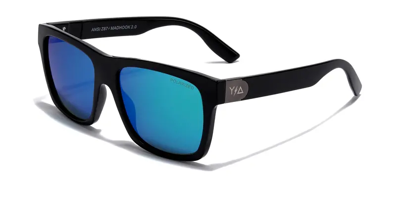 Madhook2.0 Lr Safety Goggles – Green Revo Polarized Lens (Z87 Rated) 1