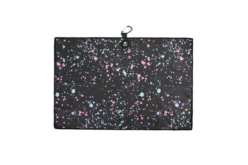 Magnetic Paint-Splatter Golf Towel 1