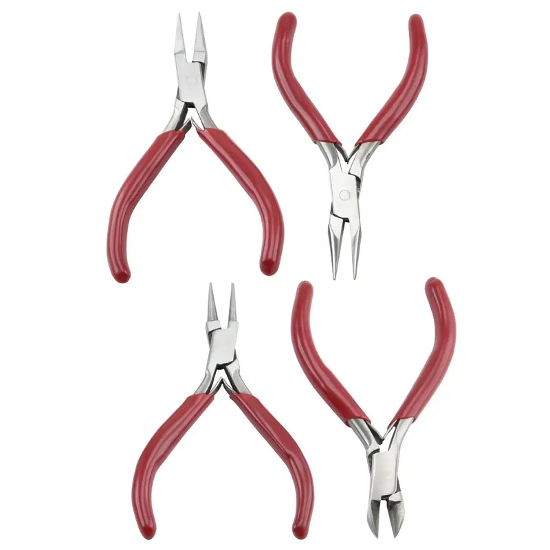 Micro-Mark Pocket Micro Pliers Set – Compact 4-Piece Kit With Protective Case 1