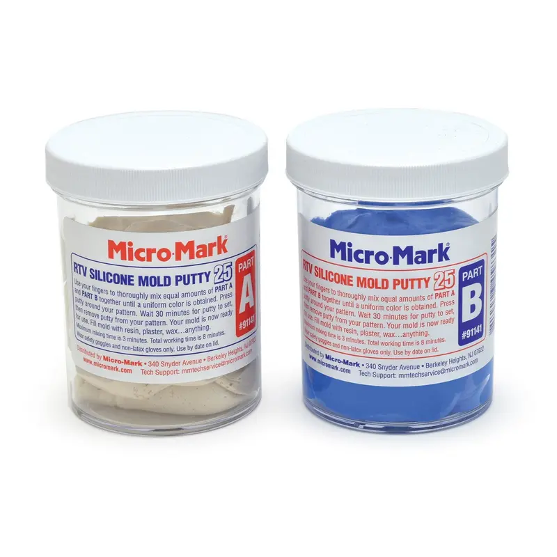 Micro-Mark Rtv Silicone Mold Putty – Low Hardness (Shore 25) 1