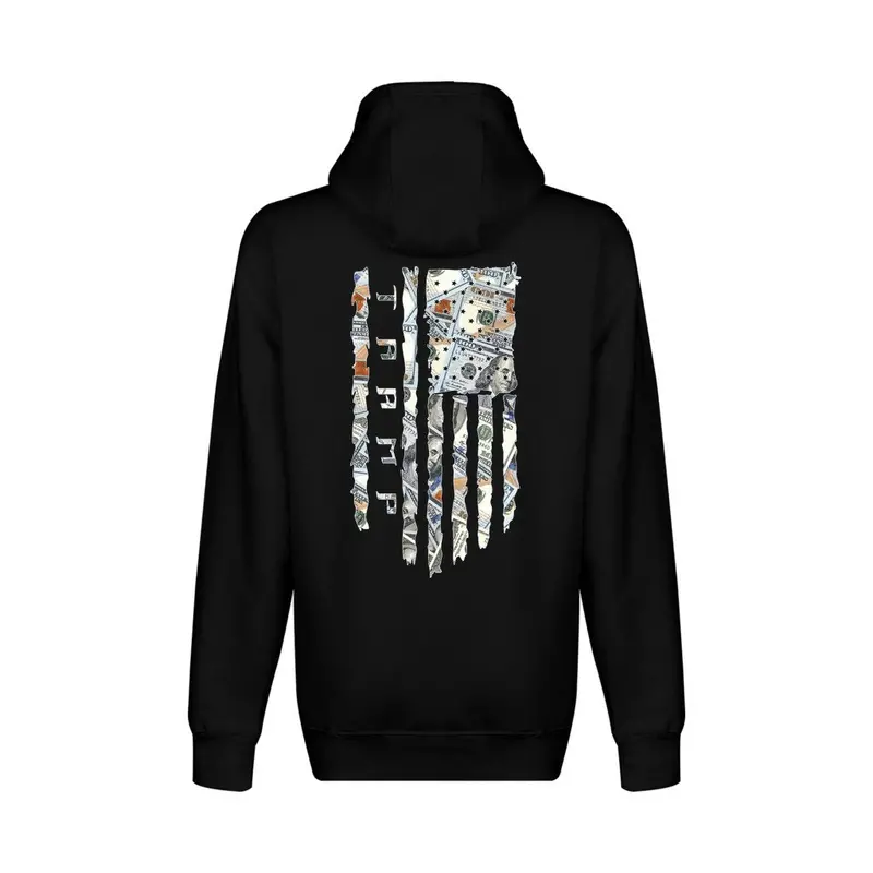 Money Flags Graphic Hoodie 1