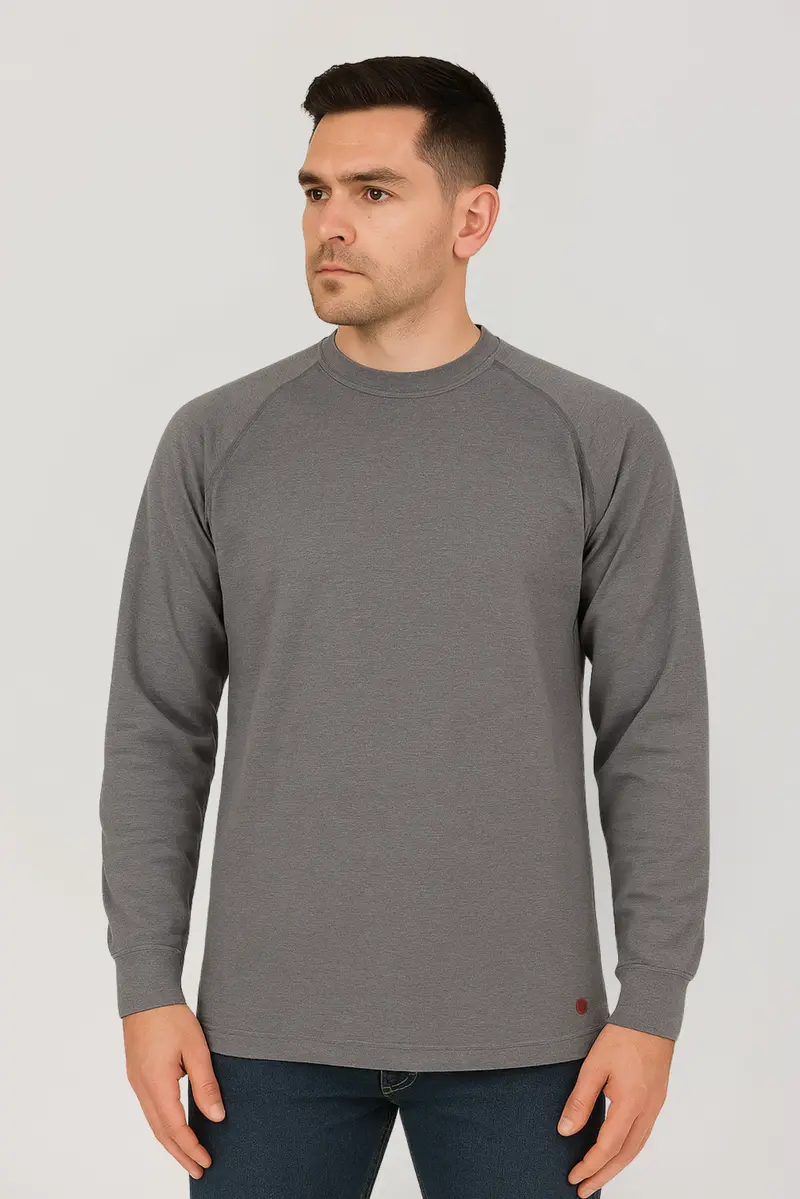 Nike Flame-Resistant Baselayer T-Shirt – Heather Grey 1