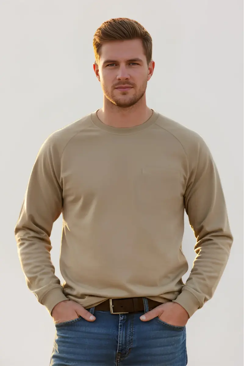 Nike Flame-Resistant Lightweight Crewneck T-Shirt – Sand 1