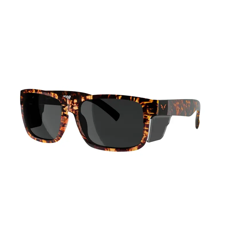 Oiler Safety Glasses – Z87+ Certified, Tortoise Shell Frame 1
