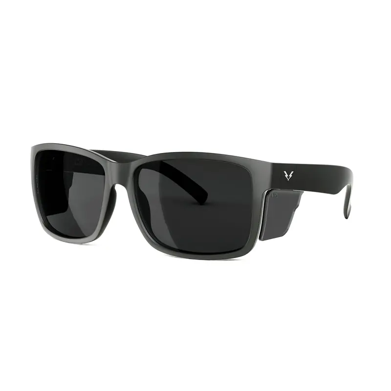 Oiler Xl Safety Glasses – Z87+ Certified, Matte Black Frame 1