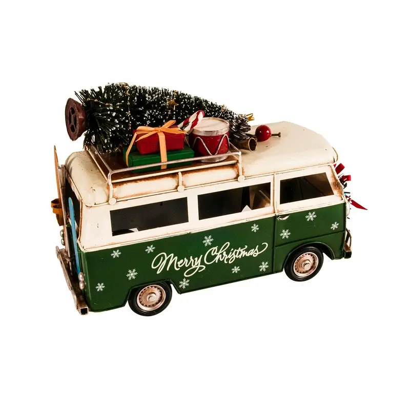 Old Modern Handicrafts Vintage 1960S Vw Bus – Handcrafted Christmas Ornament Model 1