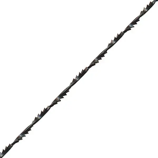 Olson Plain-End Spiral Tooth Scroll Saw Blades – 0.034" X 0.032", 46 Tpi 1