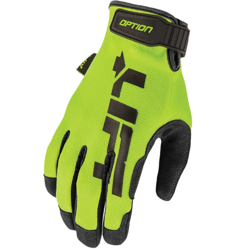 Option Hi-Viz Safety Glove For Daylight Visibility 1