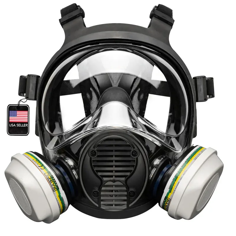 Parcil Nb-100B Military-Grade Gas Mask With Nbc Filtration 1