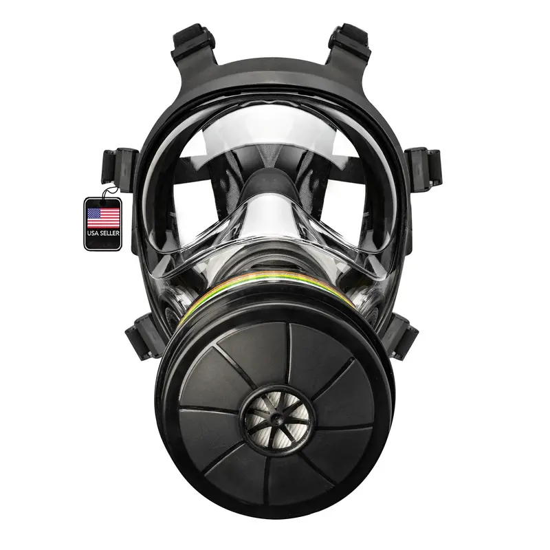 Parcil Nb-100V Tactical Gas Mask With Integrated Voice Amplifier 1