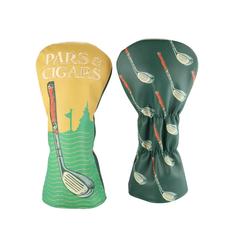 Pars & Cigars Premium Leather Driver Head Cover 1