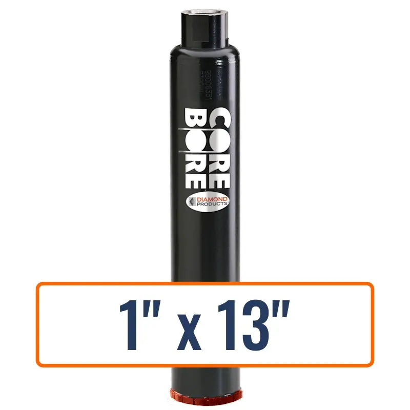 Precast Concrete Core Drill Bit – Premium Black Dry Bore Bit 1