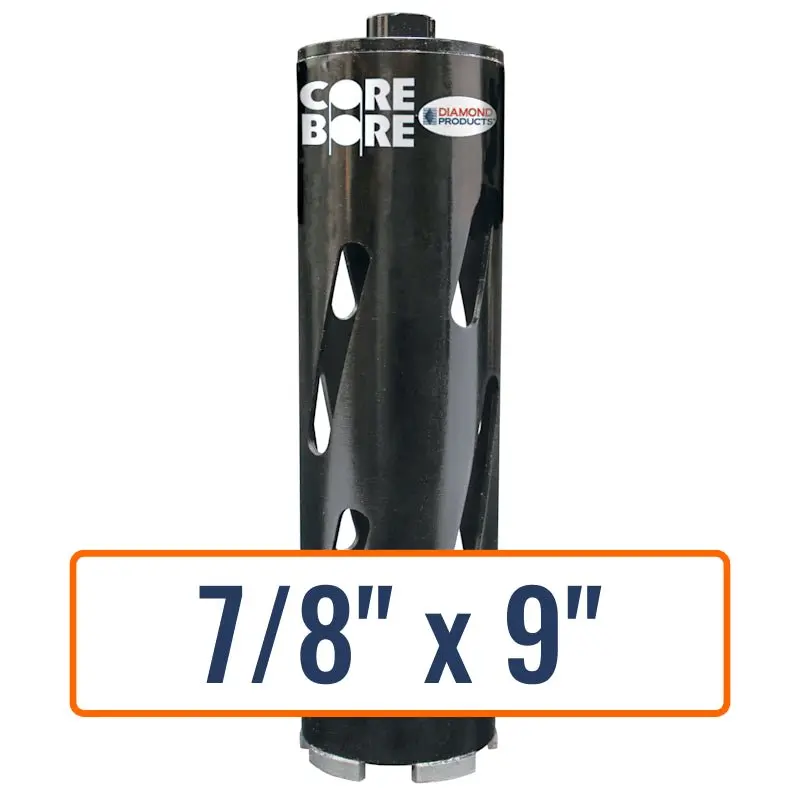 Premium Black Dry Diamond Core Bit For Concrete 1