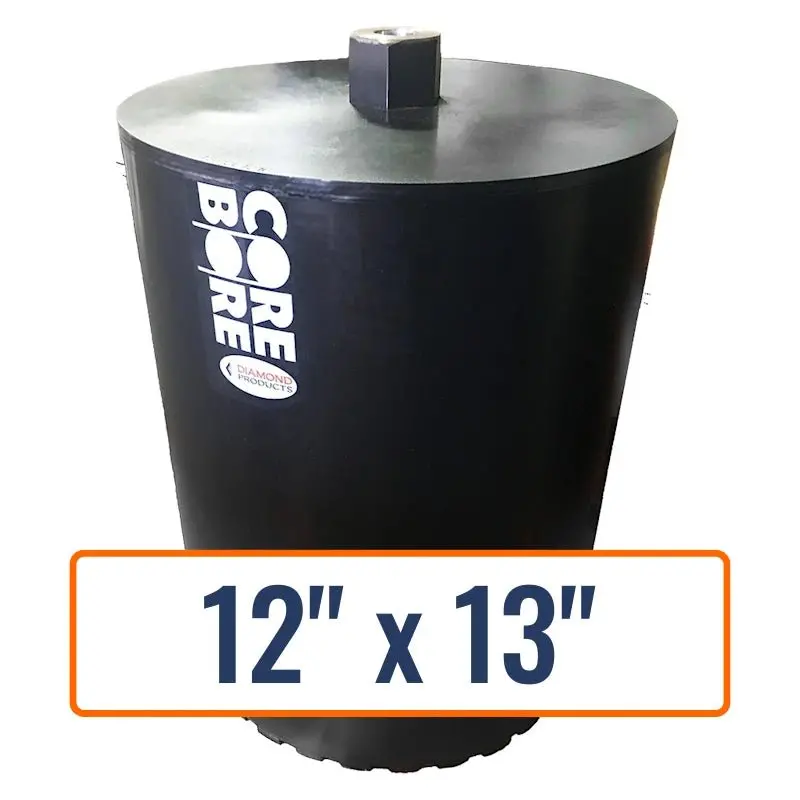 Premium Black Large-Diameter Wet Diamond Core Bit For Concrete 1