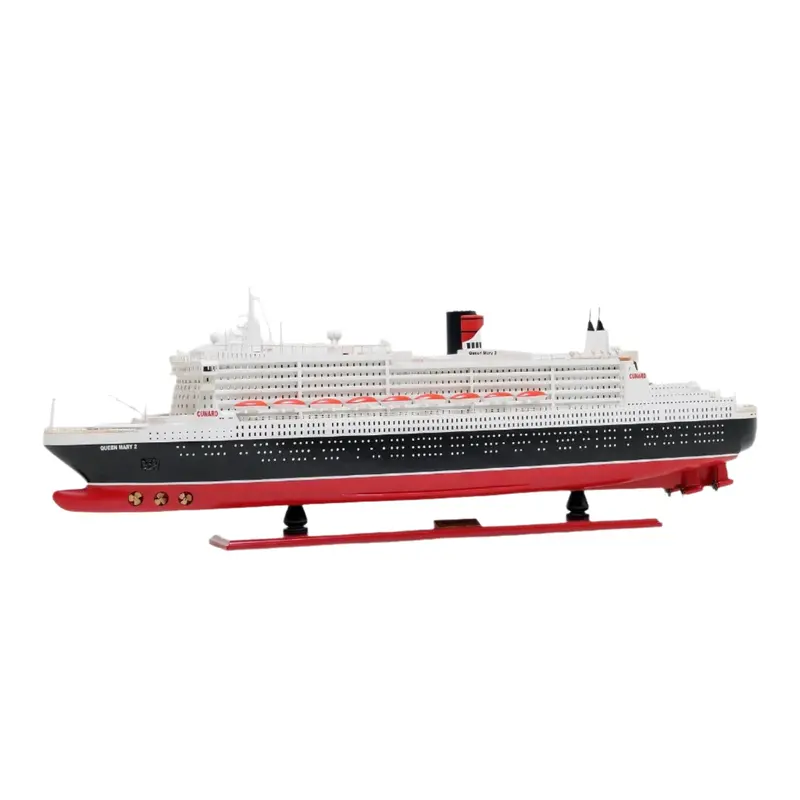 Queen Mary Ii Large-Scale Preassembled Cruise Ship Model 1