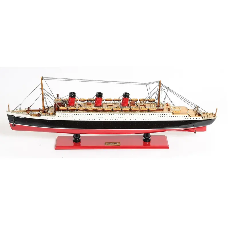Queen Mary Large-Format Prebuilt Cruise Ship Display 1