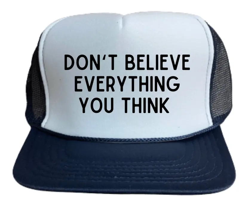Question Your Assumptions Trucker Hat 1