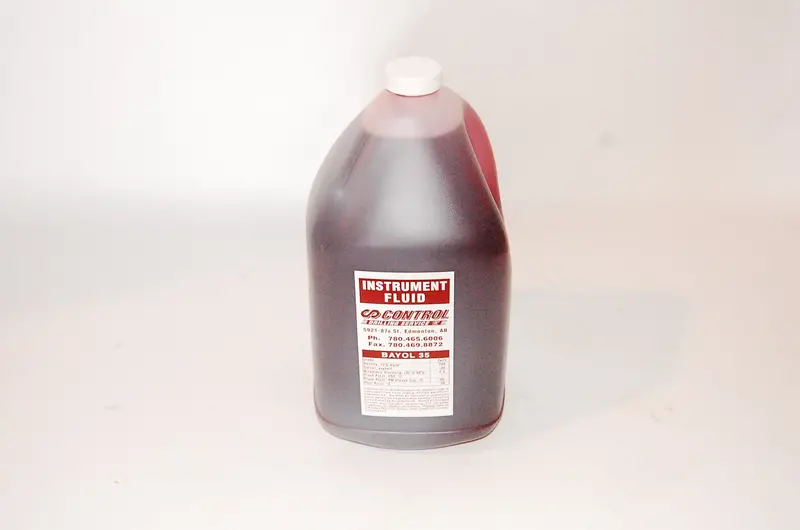 Red Instrument Calibration Fluid – 4-Liter Container 1
