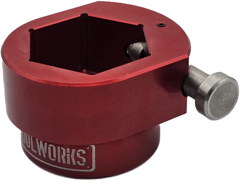 Red Tube-Side Quick-Connect Adapter – Standalone Unit 1