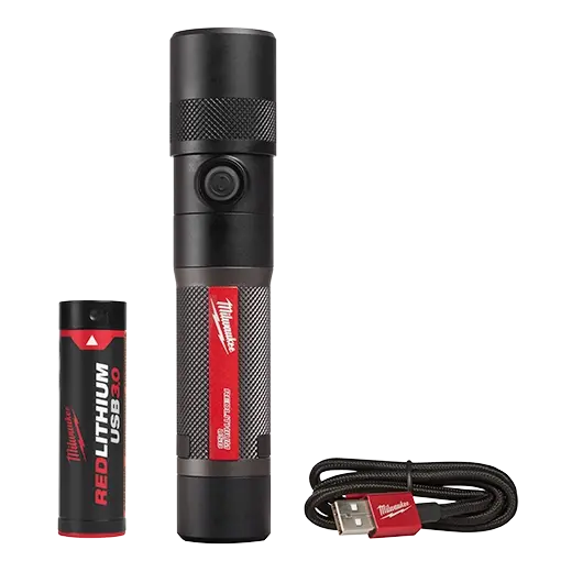 Redlithium Usb 1100-Lumen Twist-Focus Flashlight 1