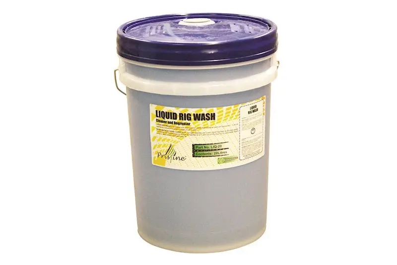 Rig Wash Blue Liquid Cleaner – 20-Liter Pail For Drilling Rig Maintenance 1