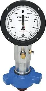 Round Pressure Gauge – 52,000 Kpa With 1502 Nut Mount 1
