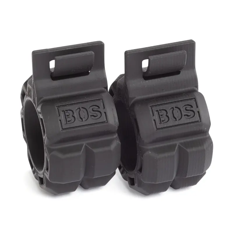 Secure Barbell Collar Zip Clips 1