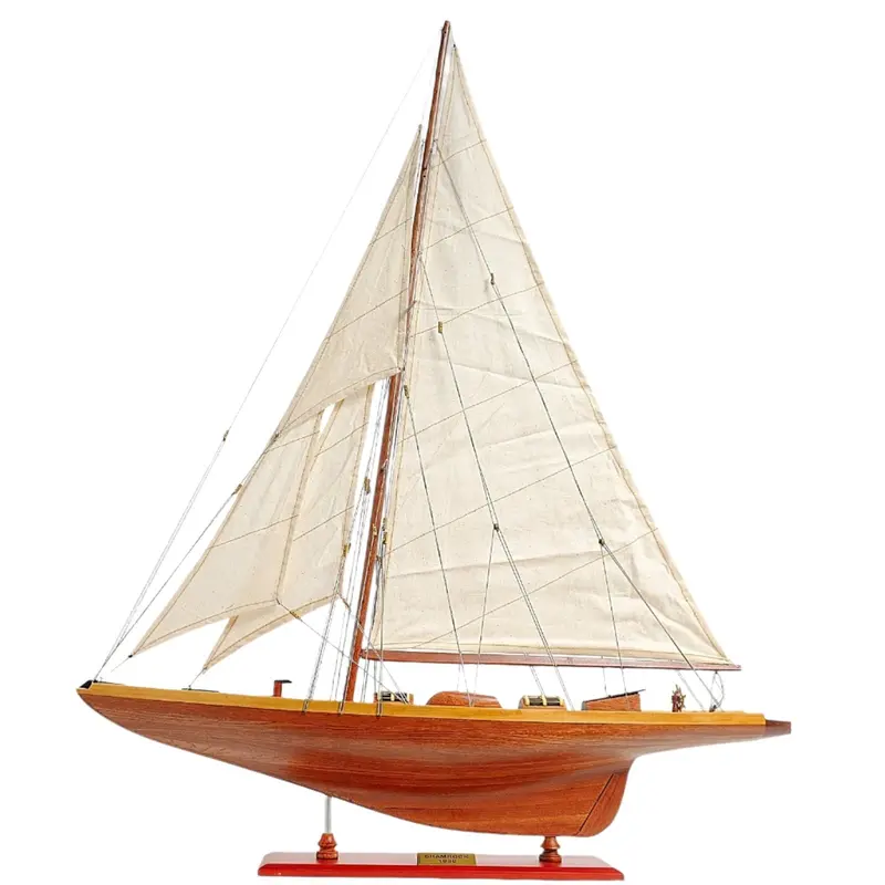 Shamrock V Prebuilt Classic Yacht Replica 1