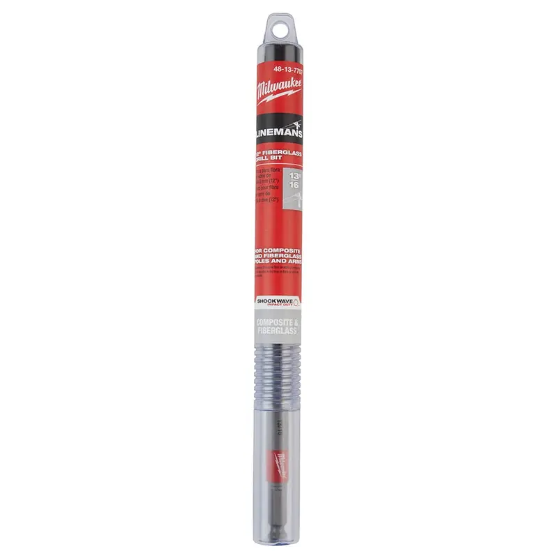 Shockwave Impact Duty Fiberglass Lineman’S Drill Bit – 13/16" X 12" 1