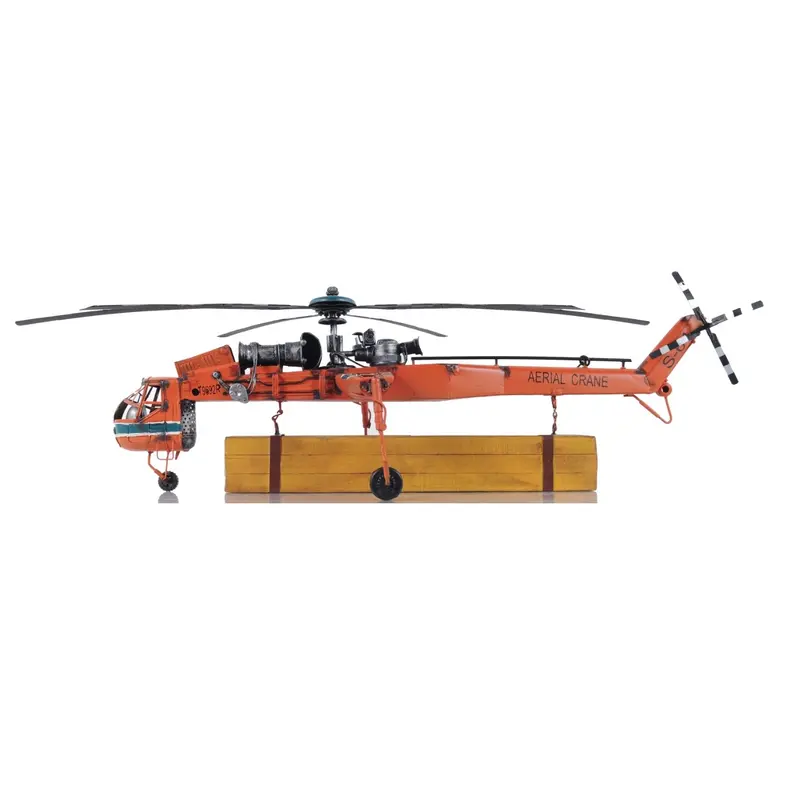 Sikorsky S-64 Skycrane Helicopter Model – 1:20 Scale Handcrafted Replica 1