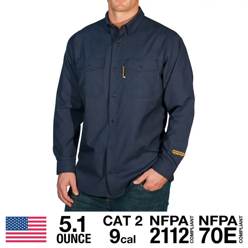 "Silver Bullet" Premium Flame-Resistant Work Shirt 1