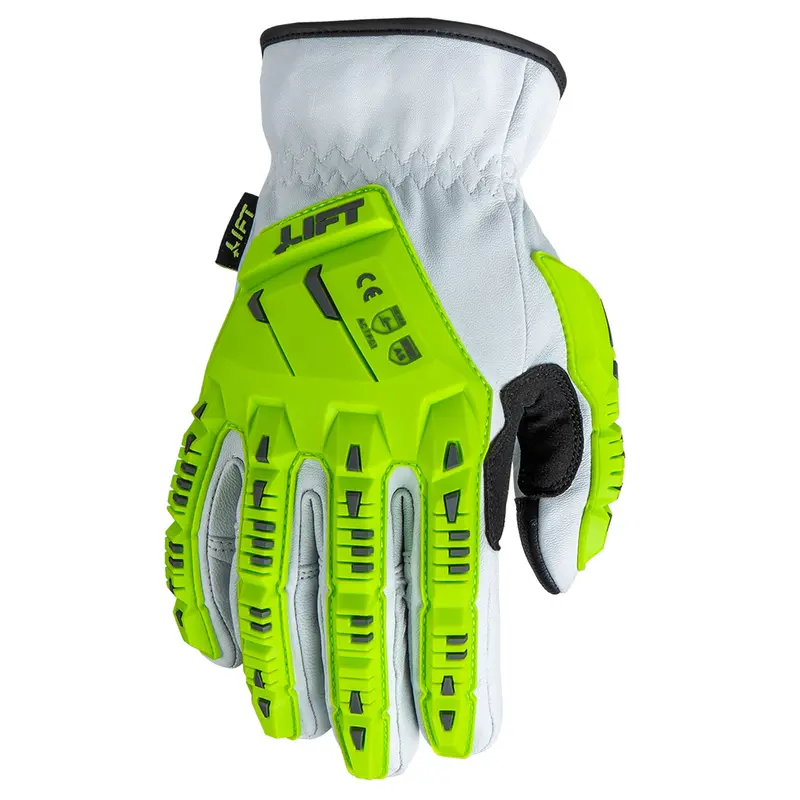 Super Duty Sdl-2100 Impact-Resistant Leather Work Gloves 1