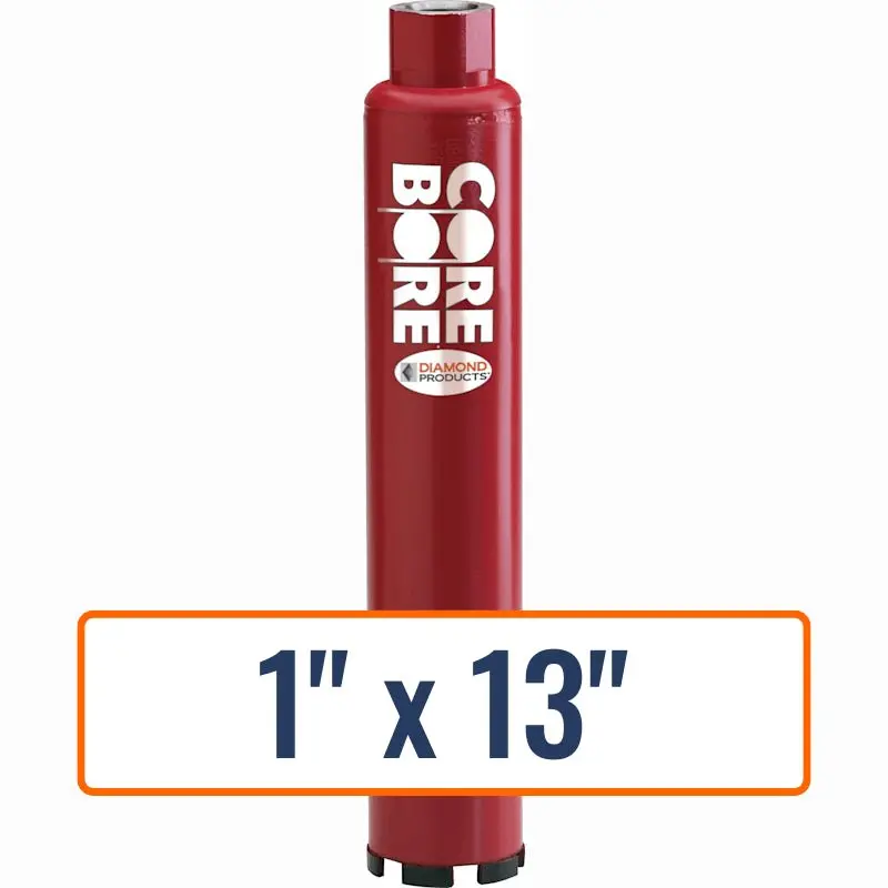 Super Premium Red Wet Diamond Core Drill Bit 1