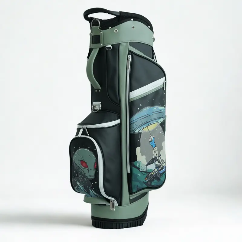 The Abduction Golf Bag – Alien-Inspired Carry Or Cart Bag 1