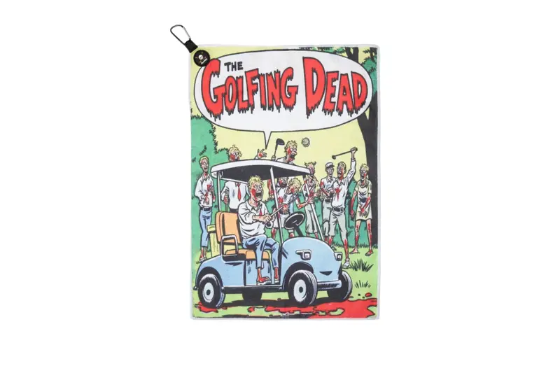 'The Golfing Dead' Magnetic Golf Towel 1