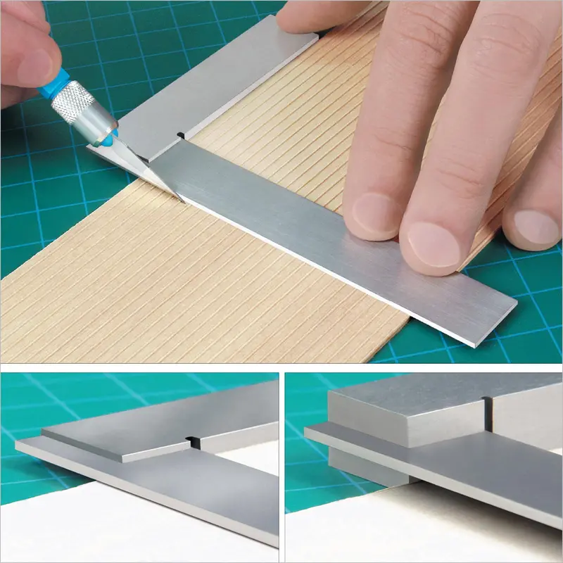 Thin-Beam Precision Square For Accurate Layout And Alignment 1