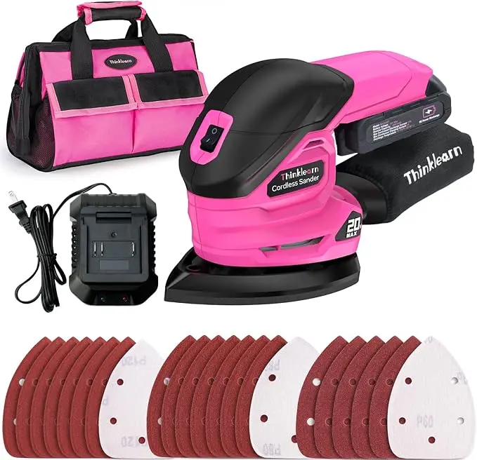 Thinklearn Cordless Detail Sander For Fine Finishing Work – Tl1061 1