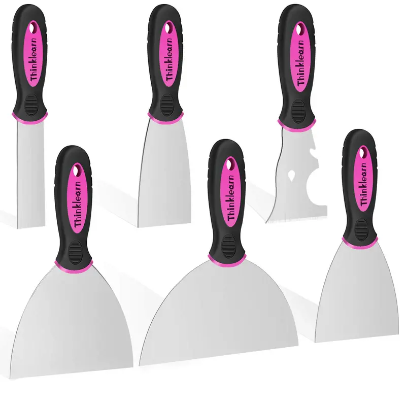 Thinklearn Pink Drywall Repair Kit With Putty Knives – Tl1026 1