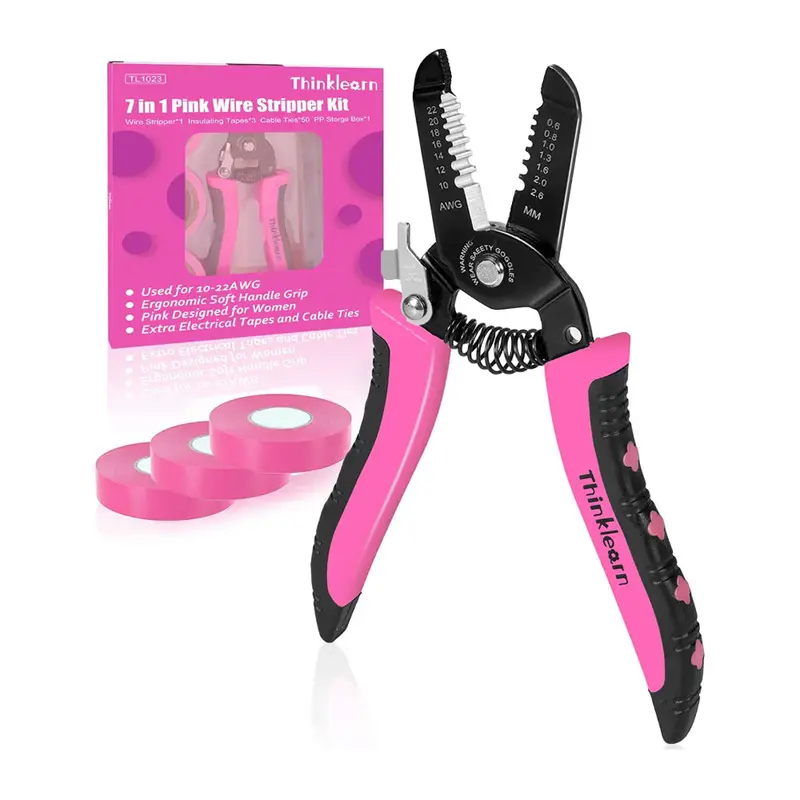 Thinklearn Pink Wire Stripping Tool Kit – Tl1023 1